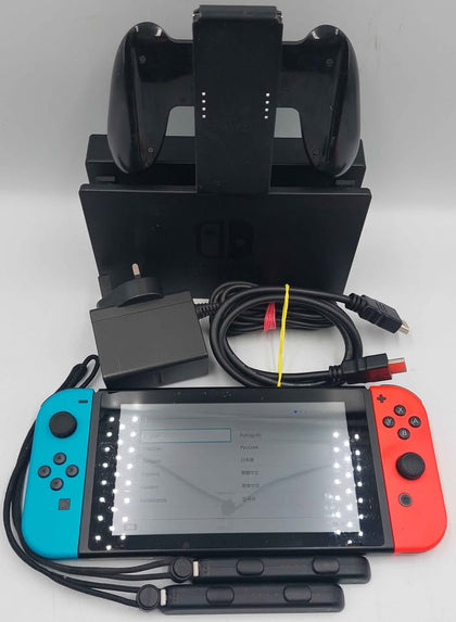 Nintendo Switch Console 32GB with joy-cons and charging Dock unboxed