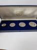 Boxed 1972 Jersey Royal Wedding Anniversary Silver Four Coin Set