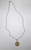 Full Soverign With 9ct Mount And chain