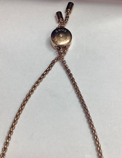 Michael Kors Gold-Tone Slider Bracelet