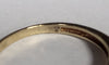 9ct Yellow Gold Ring With Cubic Zirconia Stones - 1.87G - Size K - Hallmarked