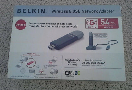 Belkin Wireless G USB Network Adapter.