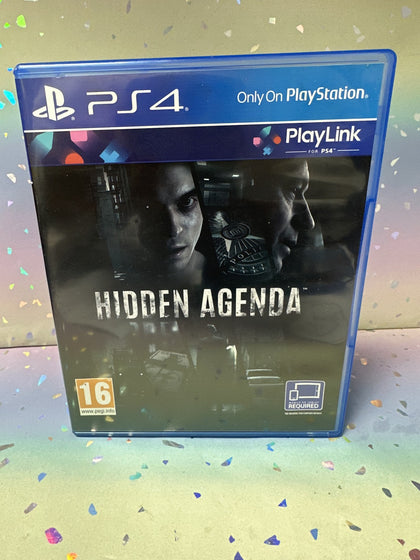 Hidden Agenda - PS4 Playstation 4