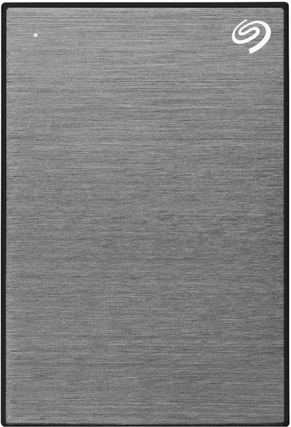 Seagate One Touch 5TB, Password Activated Hardware Encryption, Portable External Hard Drive, PC, Notebook & Mac, USB 3.0, Space Gray (STKZ5000404)