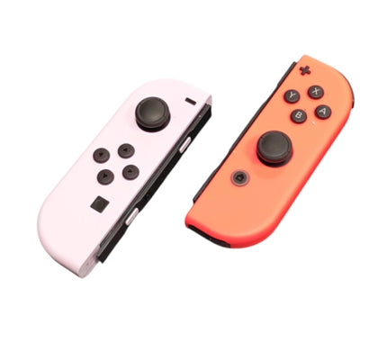 Nintendo Switch JoyCons Neon Pink and Red w/Wrist-straps**Unboxed**