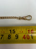 16" 9ct Yellow Gold Double Albert Pocket Watch Chain