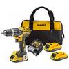 DEWALT 18V XR LiIon Brushless Hammer Drill Driver 2X 5AH Batteries DCD796D2W