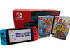 NINTENDO SWITCH CONSOLE BOXED WITH MINECRAFT LEGENDS & MARIO 3D WORLD PRESTON STORE