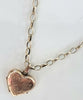 9ct Gold Necklace with locket 26"