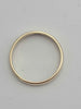Classic 9ct Yellow Gold Polished Wedding Band Ring - 2.70 Grams - Size R