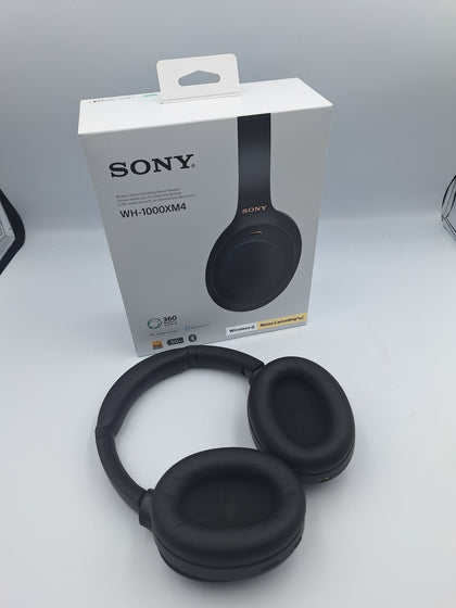 Sony WH-1000XM4 Wireless Noise-Canceling Over-Ear Headphones (Black) - Boxed