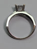 14CT WHITE GOLD CZ RING SIZE M PRESTON STORE