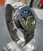Seiko Nautilus Mod Silver (Open Heart) - Chocolate Brown. Automatic