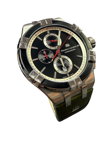 MAURICE LACROIX WATCH (AY96250) GREEN BOXED PRESTON STORE