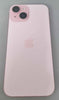 Apple iPhone 15 256GB Pink, Unlocked 96% BH