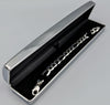 925 SILVER HALLMARKED, FIGARO BRACLET W/ LOBSTER LOCK, 8", 23.6G, BOXED, *BRAND NEW*