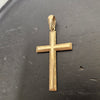 9ct Yellow Gold Cross Pendant 13.3g