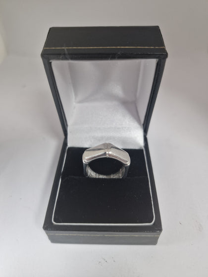 ***SALE*** Gucci Bamboo Ring 7.6G Silver Size L