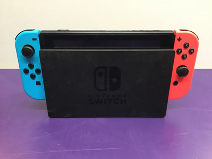 Nintendo Switch **Neon Red & Blue Edition** inc. Dock + Charger.