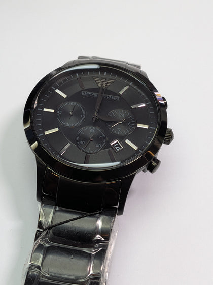 Gents Armani Watch Black Boxed