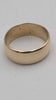 9ct Yellow Gold Men’s Thick Wedding Band Ring – Size Q – 6.21g – Heavyweight – Polished