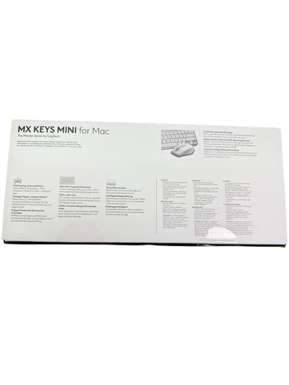 LOGITECH MX KEYS MINI WIRELESS KEYBOARD FOR MAC - GREY - BRAND NEW