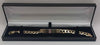 9ct yellow gold Curb Style engraved TONY bracelet 29.8g boxed 8" hallmarked