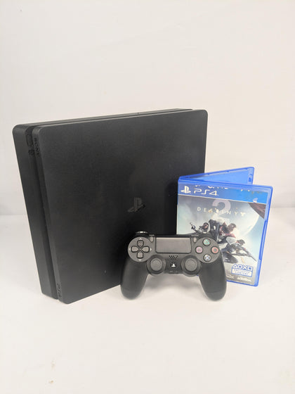 Playstation 4 Slim Console, 500GB Destiny 2 Package
