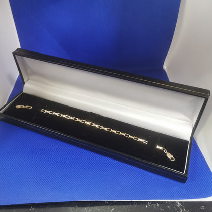 3.5g Hallmarked 9ct Yellow Bracelet - 7.5
