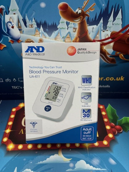 A&D Blood Pressure Monitor - UA-611