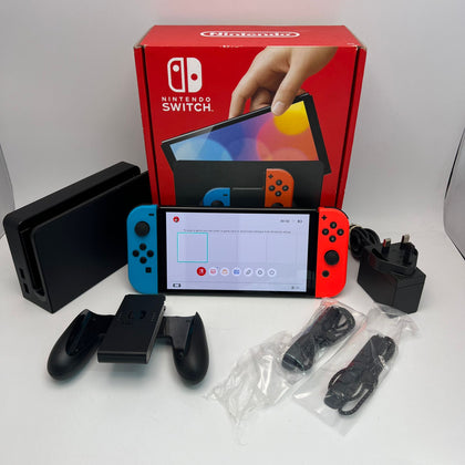 Nintendo Switch OLED Boxed.