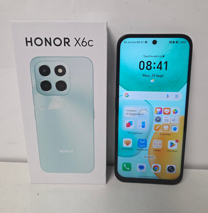 HONOR X6c 128GB Mobile Phone Midnight Black - Unlocked