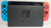 Nintendo Switch Console Neon Red and Blue