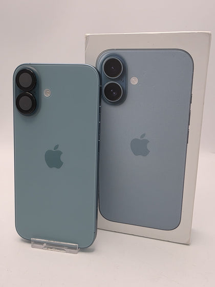 Apple iPhone 16 128GB Teal Unlocked BOXED - 100% BATTERY HEALTH - APPLE WARRANTY
