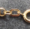 9ct Yellow Gold Rolo Belcher Chain 18" - 6.62G