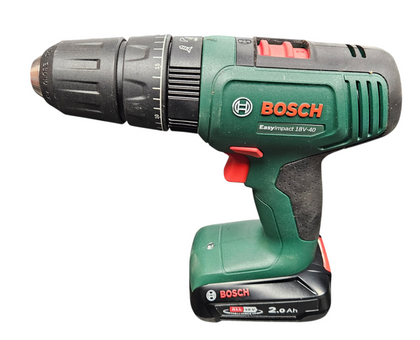 Bosch Easy Impact Cordless Drill with 2.0Ah battery and charger - Boxed