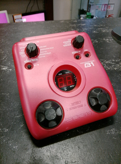 Zoom B1 Bass Multi Effects Pedal