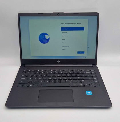 HP 14s - N4500 Processor, 4GB RAM, 64GB SSD - Windows 11 - 14