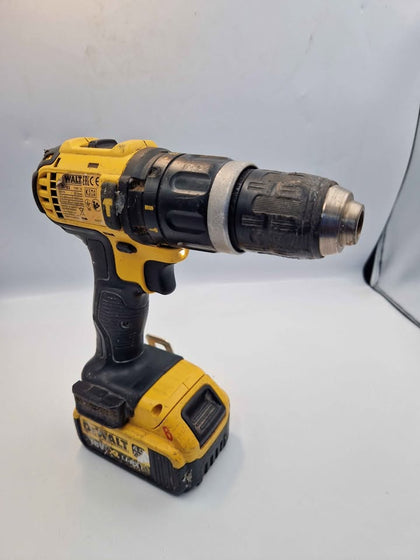 Dewalt DCD785 Cordless 18v Hammer Impact Drill Driver With 4.0ah Battery (No Charger)