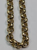 9ct Gold Belcher Chain 17"