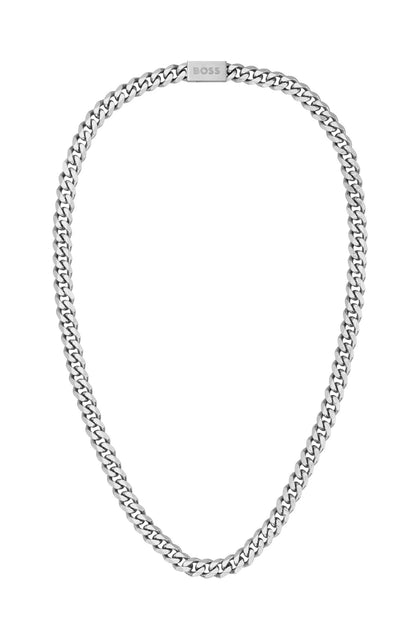 Boss Mens Steel Chain Link Necklace