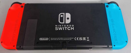 Nintendo Switch Console, 32GB + Neon Red/Blue Joy-Con, Boxed