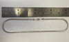 925 Sterling Silver Patterned Curb Chain 17.5”