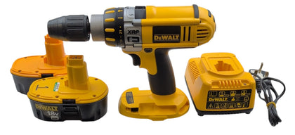 DeWalt DC925 18V Cordless XRP Hammer Drill/Driver with Two Batteries and Charger