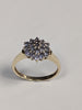9ct Gold Cluster Ring Size O