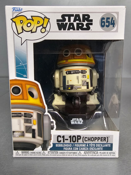 **Sale** AHSOKA - POP Star Wars N° 654 - C1-10P (Chopper) / Funko Sanine Wrem #655 / Cad Bane with TODO 360 #476
