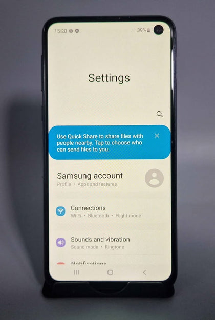 Samsung Galaxy S10e 128GB Prism Black, Unlocked