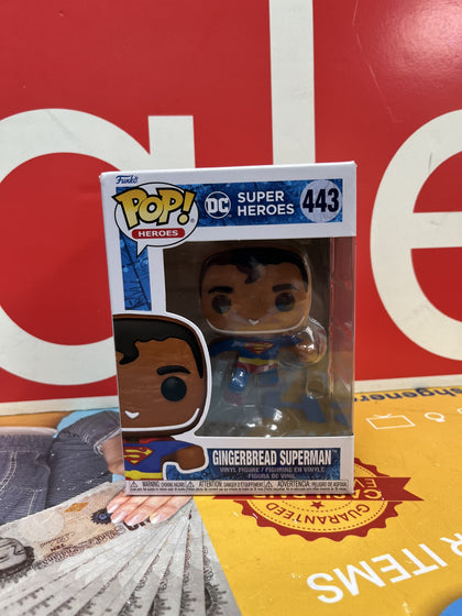 Funko Pop! Heroes: DC Holiday - Gingerbread Superman