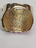 9ct Gold Keeper Ring  Size p