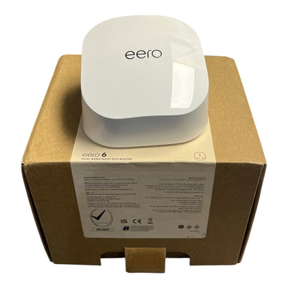 Amazon eero 6 Mesh Wi-Fi 6 Router Boxed